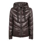 Herno Brun Nylon Huva Jacka Aw24 Brown, Dam