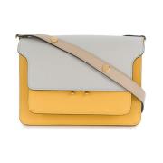 Marni Trunk Crossbody Väska i Gul/Grå Yellow, Dam