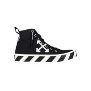 Off White Vulkaniserade Sneakers Black, Herr