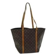 Louis Vuitton Vintage Pre-owned Canvas totevskor Brown, Dam