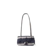 Coach Tabby 20 Axelväska - Läder - Midnight Navy Blue, Dam