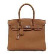 Hermès Vintage Pre-owned Laeder handvskor Brown, Dam