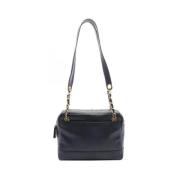 Chanel Vintage Pre-owned Laeder axelremsvskor Black, Dam