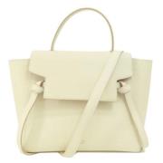 Celine Vintage Pre-owned Laeder totevskor White, Dam