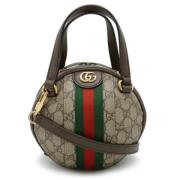 Gucci Vintage Pre-owned Laeder gucci-vskor Beige, Dam