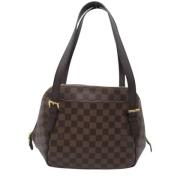 Louis Vuitton Vintage Pre-owned Canvas louis-vuitton-vskor Brown, Dam