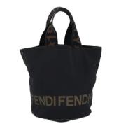 Fendi Vintage Pre-owned Tyg fendi-vskor Black, Dam