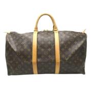 Louis Vuitton Vintage Pre-owned Canvas louis-vuitton-vskor Brown, Dam