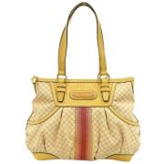 Celine Vintage Pre-owned Canvas celine-vskor Beige, Dam