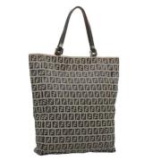 Fendi Vintage Pre-owned Canvas totevskor Black, Dam