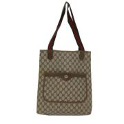 Gucci Vintage Pre-owned Canvas gucci-vskor Beige, Dam