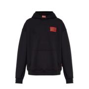 Diesel Hoodie S-Boxt-Hood-S1 Black, Herr