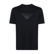 Emporio Armani Stilfull T-Shirt Kollektion Blue, Herr