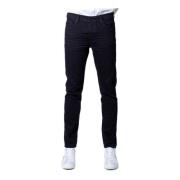 Only & Sons Svart dragkedja knapp jeans vår/sommar Black, Herr