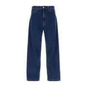 Carhartt Wip Straight Jeans Blue, Herr