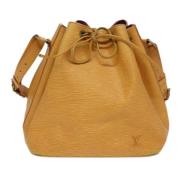 Louis Vuitton Vintage Pre-owned Laeder louis-vuitton-vskor Yellow, Dam