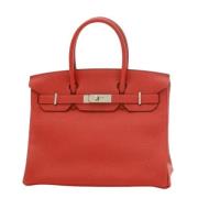 Hermès Vintage Pre-owned Laeder handvskor Red, Dam