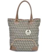 Fendi Vintage Pre-owned Canvas fendi-vskor Brown, Dam