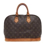 Louis Vuitton Vintage Pre-owned Canvas handvskor Brown, Dam