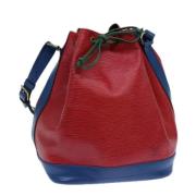 Louis Vuitton Vintage Pre-owned Laeder axelremsvskor Red, Dam