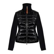 Moncler Cardigan Tricot Black, Dam