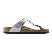 Birkenstock Lätta Komfort Slides för Sommardagar Gray, Dam