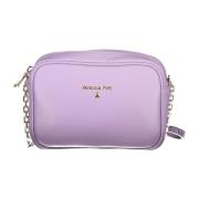 Patrizia Pepe Lila Crossbody Väska med Dragkedja Purple, Dam