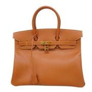 Hermès Vintage Pre-owned Laeder handvskor Brown, Dam