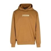 Barrow Vintage Hoodie Sweater Brun Bomull Unisex Brown, Herr