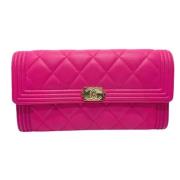 Chanel Vintage Pre-owned Laeder plnbcker Pink, Dam