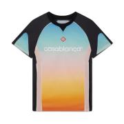 Casablanca Gradient Football Shirt MultiColour Multicolor, Herr