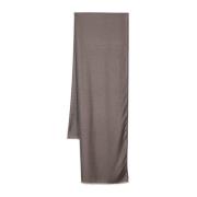 Givenchy Silk-Wool Blend Jacquard Scarf Brown, Dam