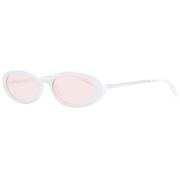 Guess Oval Sunglasses White, Unisex