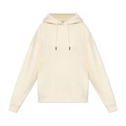 Woolrich Sweatshirt med logotyp Beige, Dam