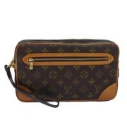 Louis Vuitton Vintage Pre-owned Canvas kuvertvskor Brown, Dam