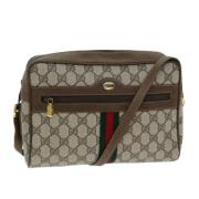 Gucci Vintage Pre-owned Canvas gucci-vskor Beige, Dam