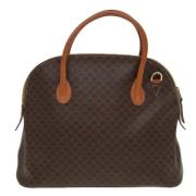 Celine Vintage Pre-owned Laeder handvskor Brown, Dam