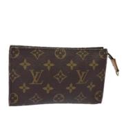 Louis Vuitton Vintage Pre-owned Canvas necessrer Brown, Dam