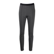 Tommy Hilfiger Logo Midja Leggings Slim Fit Gray, Dam