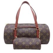 Louis Vuitton Vintage Pre-owned Canvas louis-vuitton-vskor Brown, Dam