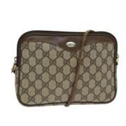 Gucci Vintage Pre-owned Laeder gucci-vskor Beige, Dam