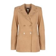 Liu Jo Klassisk Elegans Jacka Beige, Dam