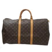 Louis Vuitton Vintage Pre-owned Canvas resvskor Brown, Dam