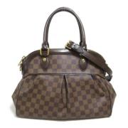 Louis Vuitton Vintage Pre-owned Canvas louis-vuitton-vskor Brown, Dam