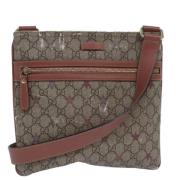 Gucci Vintage Pre-owned Laeder gucci-vskor Beige, Dam