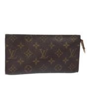 Louis Vuitton Vintage Pre-owned Canvas necessrer Brown, Dam