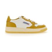 Autry Låga Sneakers för Kvinnor Yellow, Dam