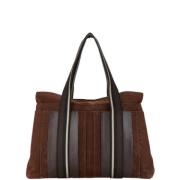 Hermès Vintage Pre-owned Canvas totevskor Brown, Dam