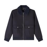 A.p.c. Stilren New Ben Blouson Jacka Blue, Herr