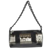 Chanel Vintage Pre-owned Vinyl chanel-vskor Black, Dam